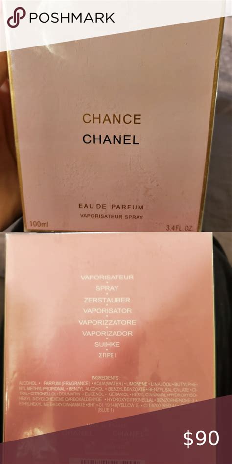 chanel chance ingredients|chanel chance ingredients list.